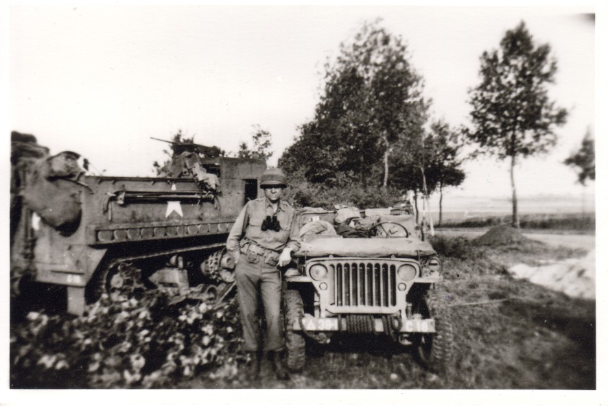 John Cornell, outside Chartres, Aug 1944