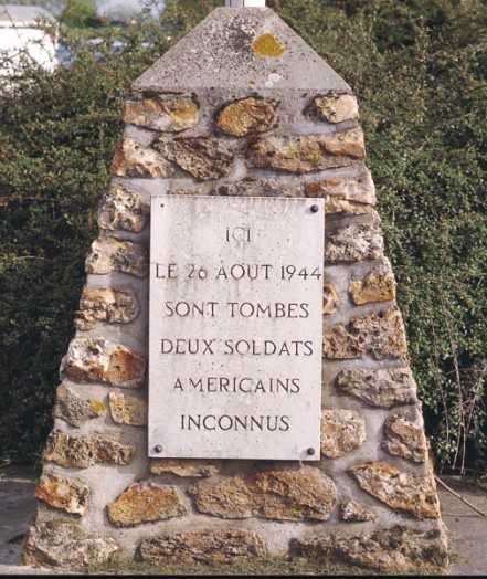 Old Plaque on the Monument
