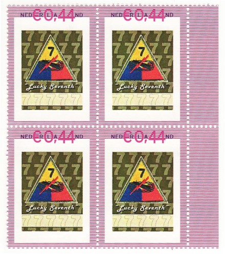 Netherlands 7th Armd Div Stamp