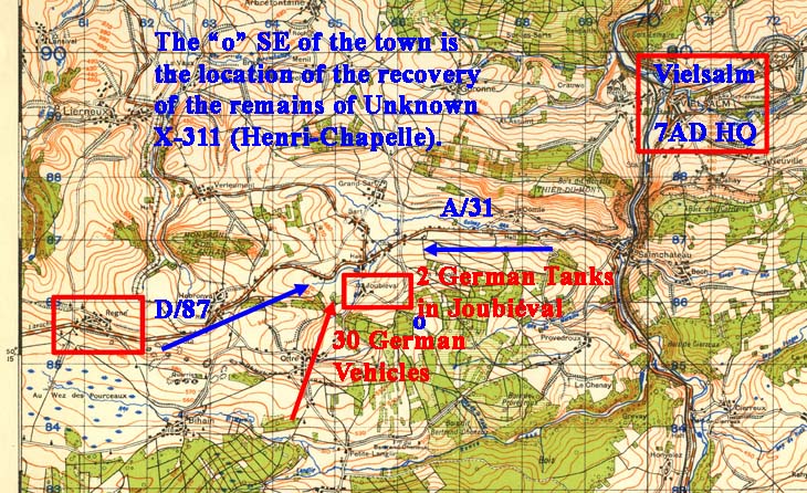 21 Dec 1944 Map