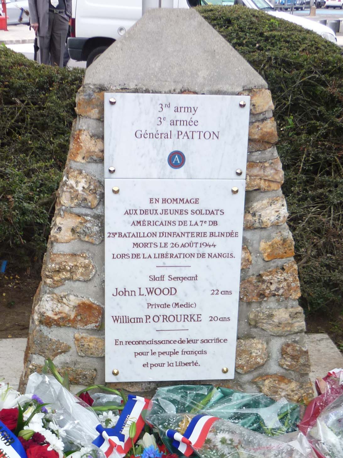 New Plaque on the Monument